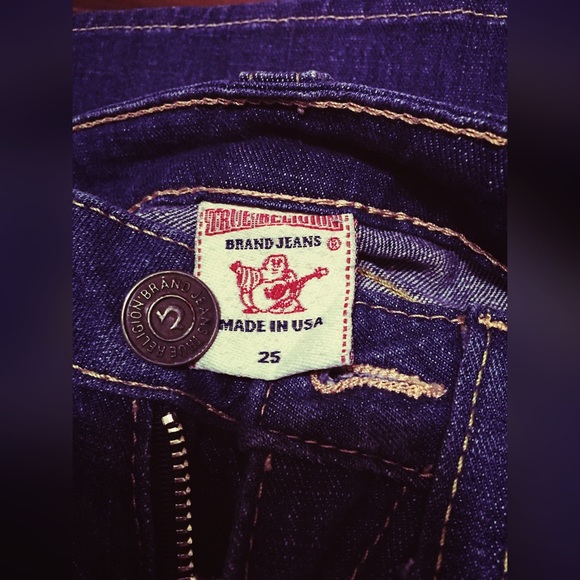 💯✔️True religion jeans size 25 - Picture 3 of 4