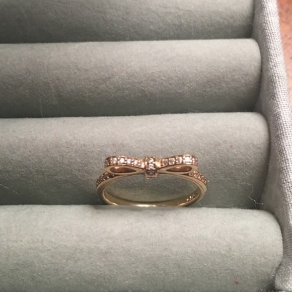 Pandora Gold Bow Ring