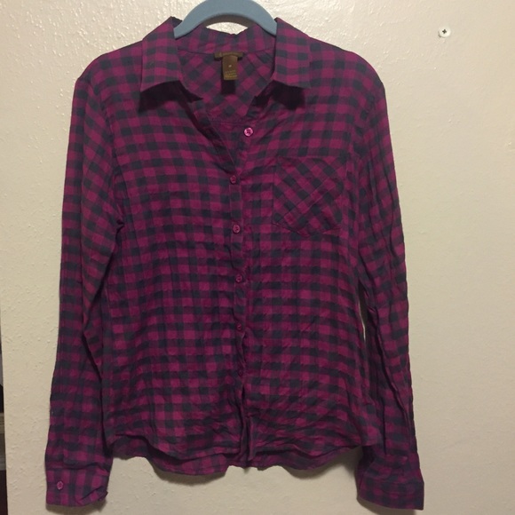 Copper key flannel