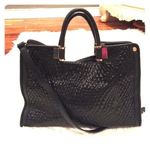 Ivanka Trump black handbag