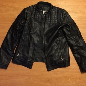 Men's Calvin Klein Fuax Leather Jacket