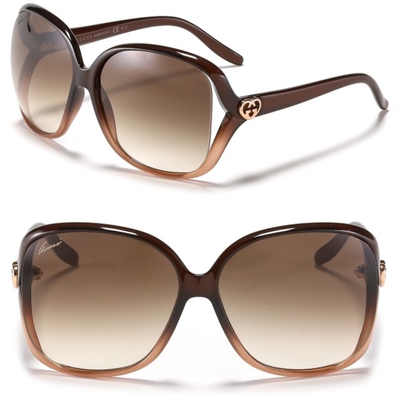Gucci Square Frame Oversized Sunglasses