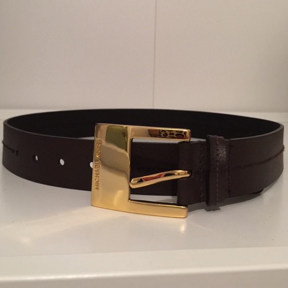 Dark brown Michael Kors belt