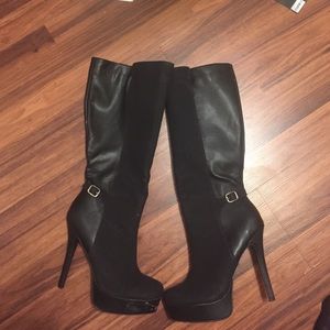 Knee high boots