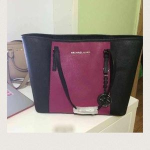 MICHEAL KORS COLORBLOCK TOTE