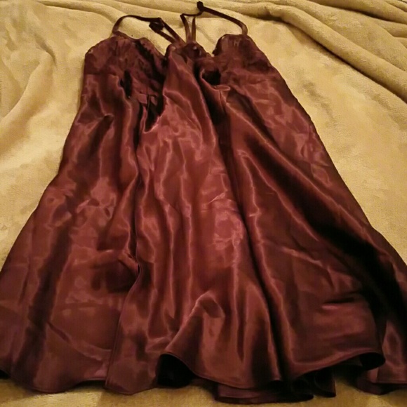 Burgundy Cami Lingerie