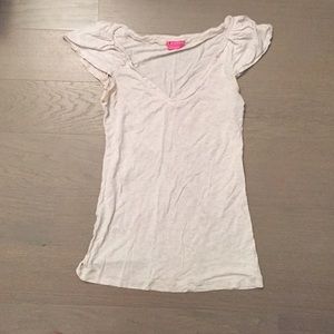 BCBGirls Cap Sleeve Shirt
