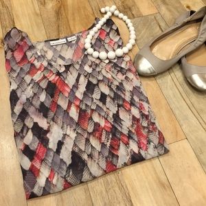 Liz Claiborne printed top