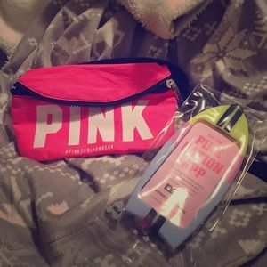 Pink fanny pack and pink surfboard case iPhone 6!