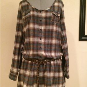 "Cozy Flannel"  BILLABONG Dress