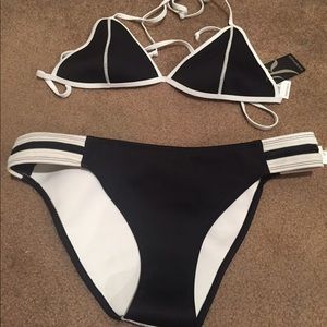 Black and White bikini