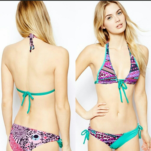 Maaji Other - New maaji violet breakwater bikini bottom L 10 nwt