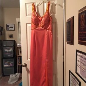 Orange Formal Dress