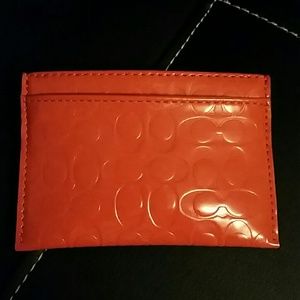 Coach Credit Card holder