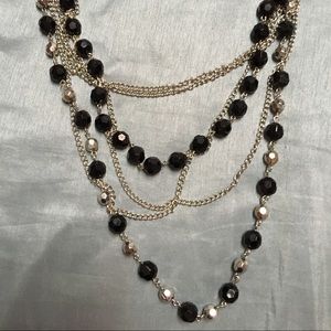 Really long & layered necklace!