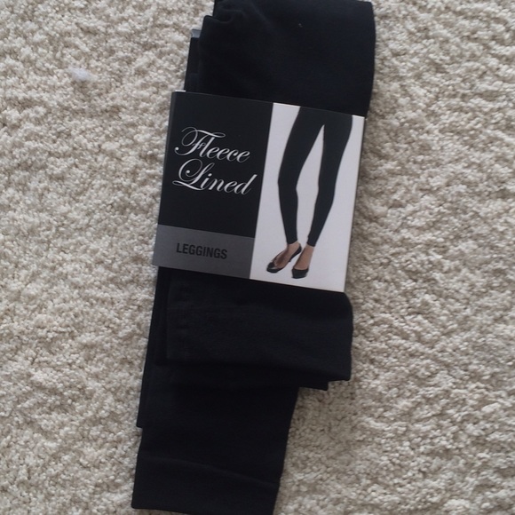 Fleece leggings