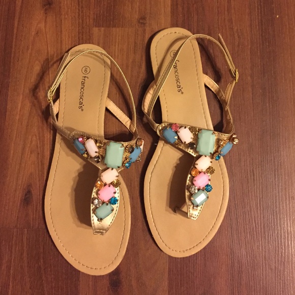 Jeweled Sandals