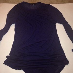 Never Worn🔵🔴 Sheer Blue top