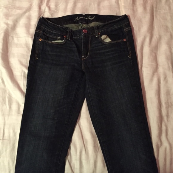 America  eagle skinny kick jeans