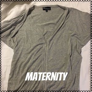 Maternity Gray Top
