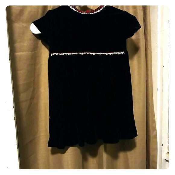 Children's size 5 blackvelvet dress