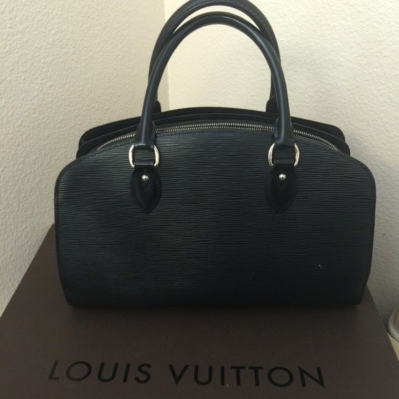Louis Vuitton Black Epi leather purse-Pont-Neuf PM - Picture 4 of 4