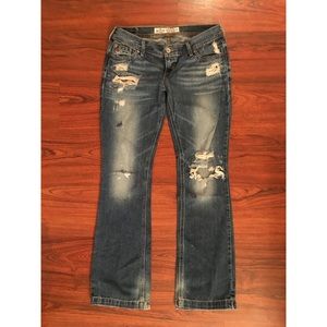 Hollister destroyed jeans