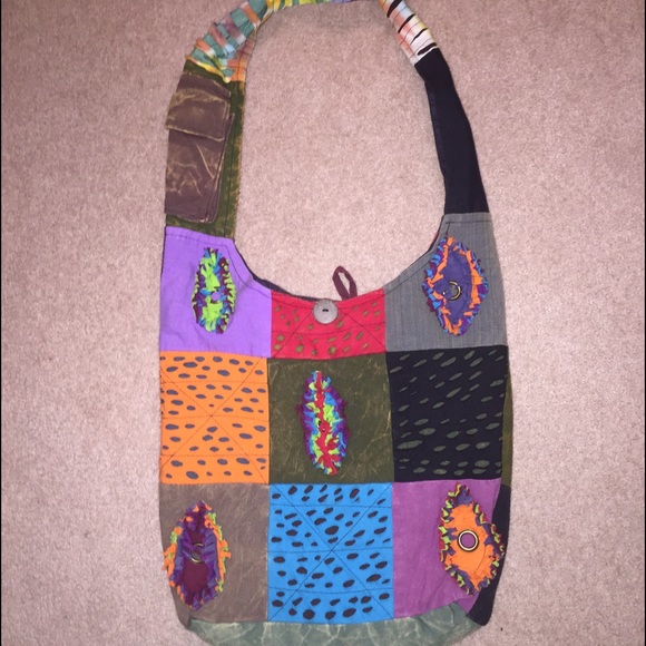 Boho crossbody purse
