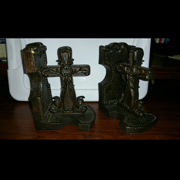 Cross Bookends