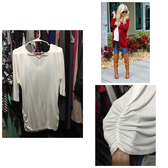 Ivory blouse