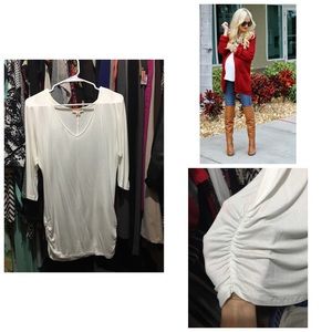 Ivory blouse