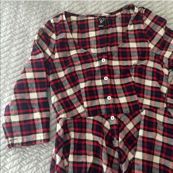 Plaid Dress - Picture 2 of 3