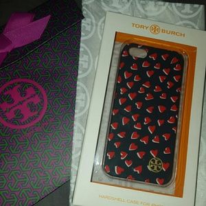 Tory Burch valentines day printed iPhone 5 case