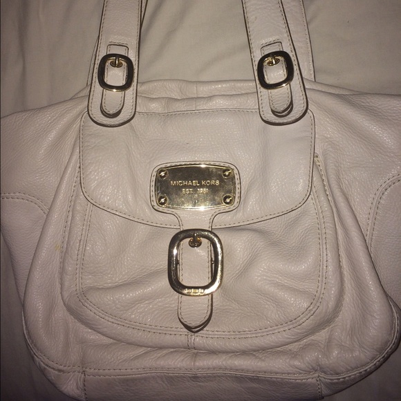 Michael Kors Cream leather Shoulder bag