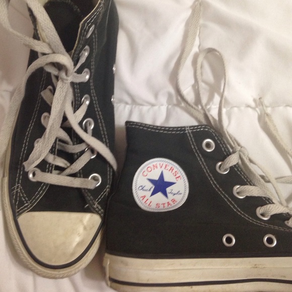 Converse Black High Tops