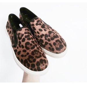 Cheetah Print Slip-On's