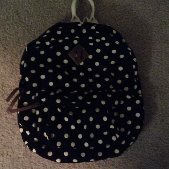 Polka dot backpack