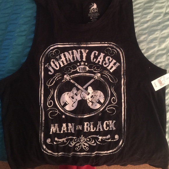 XL Johnny Cash sleeveless tank top. BNWT!!