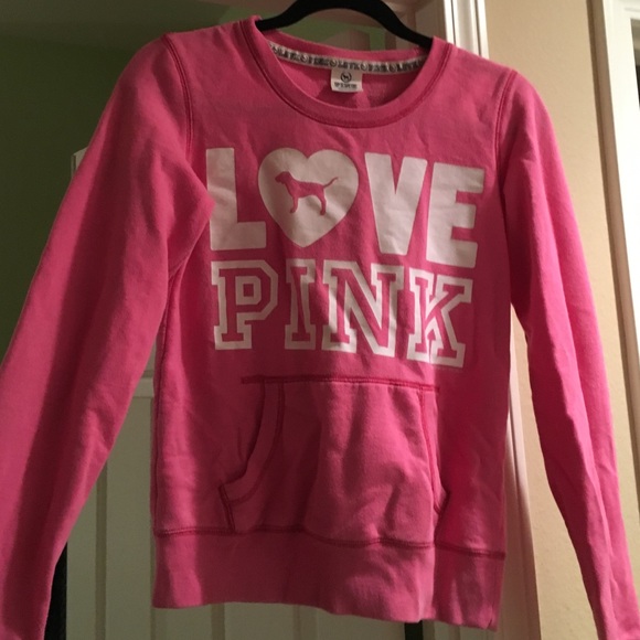 VS PINK crewneck sweater