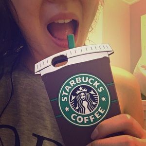 iPhone 5/5s Starbucks silicone phone case. New!