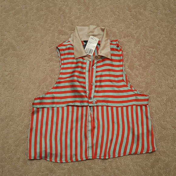 Woven button up shirt