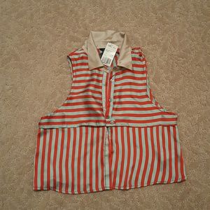 Woven button up shirt