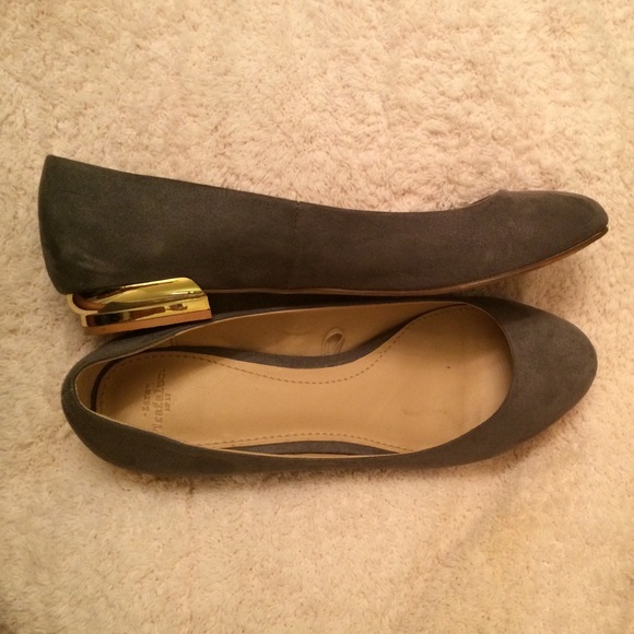 Zara Gray Flats