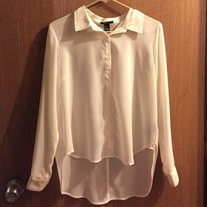 High low button up top