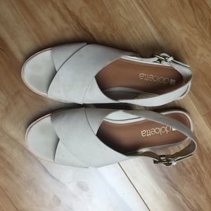 Dolce Vita Cream Sandals
