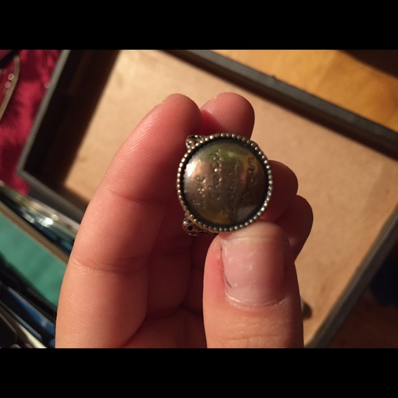 Silpada "the fine print" ring