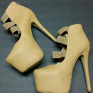 HIGH HEEL PLATFORM BOOTIES