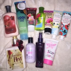 Bath & Body Works misc body products lot