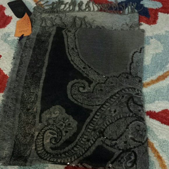Beautiful beaded scarf
