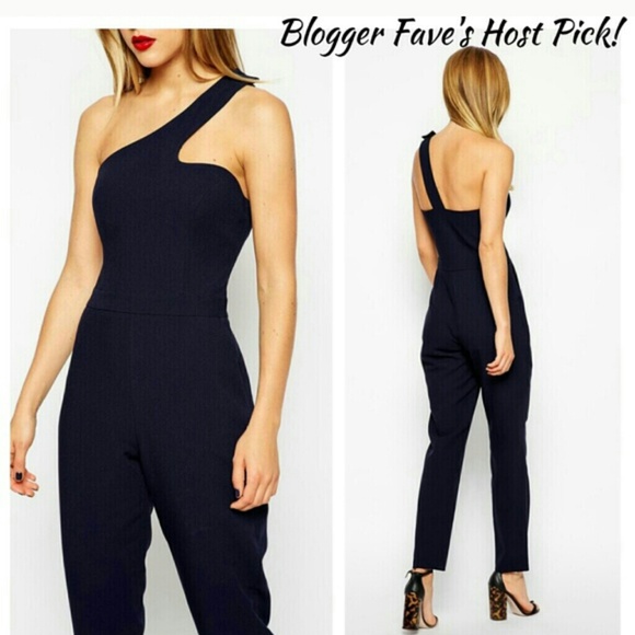 SOLD - Chic Navy Jumpsuit